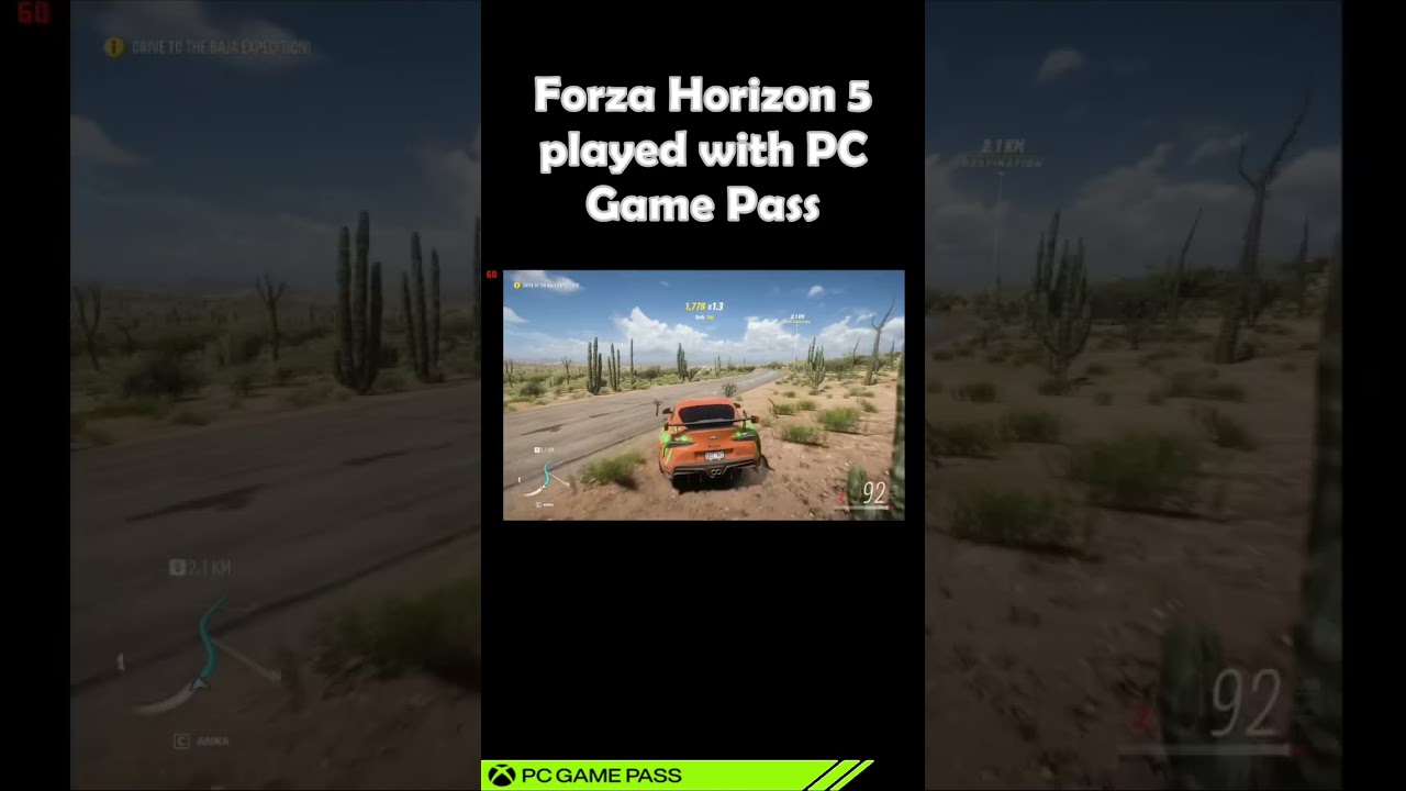 Forza Horizon 5 played With PC Game Pass #pcgamepasspartner   #keymailer