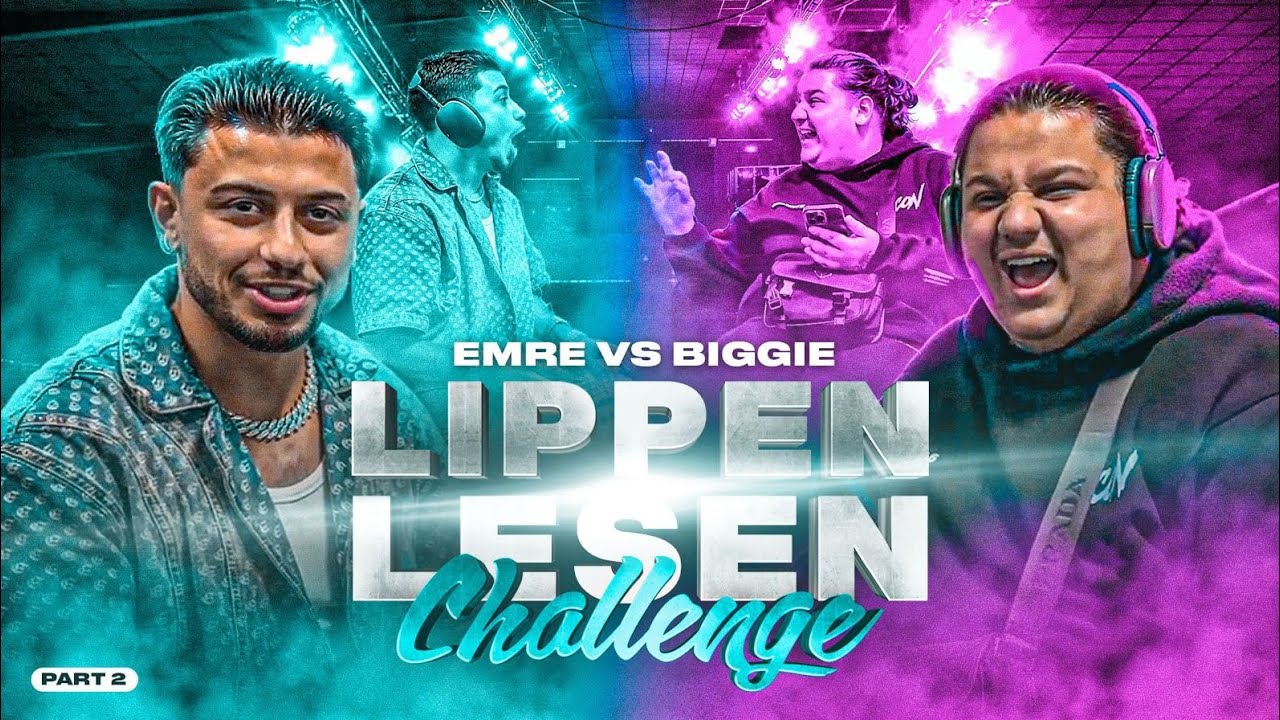 EMRE & BIGGIE68 SCHREIEN SICH AN 😂 Lippenlesen Challenge eskaliert! 😱 Emre vs Biggie68 Rematch