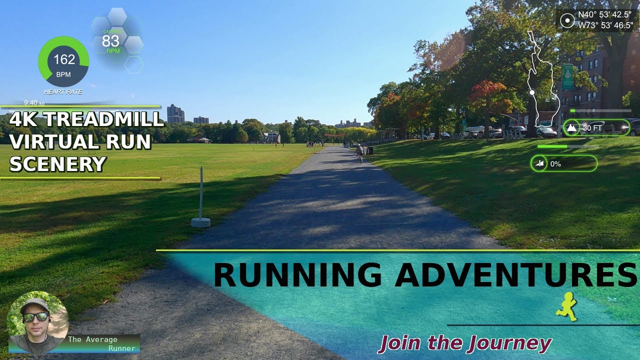 NYRR Van Cortlandt Park Route | 4K Bronx Virtual Run [206]