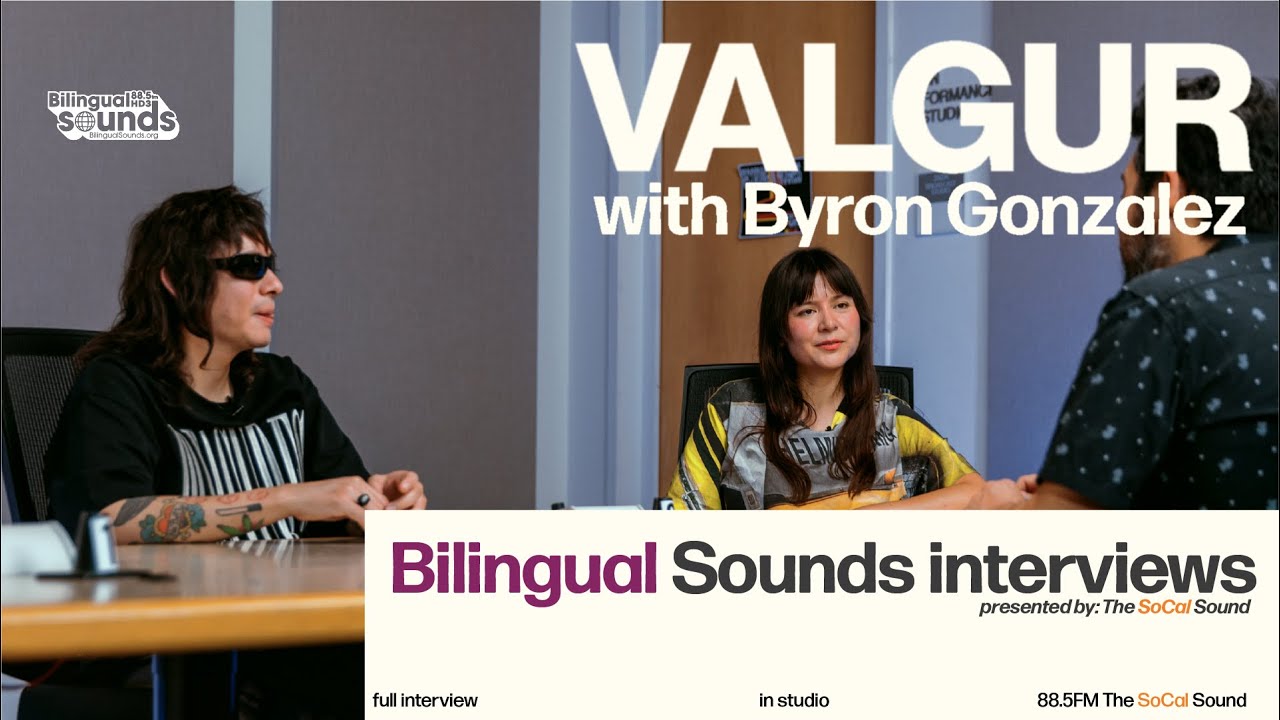 Bilingual Sounds: Valgur interview with Byron Gonzalez