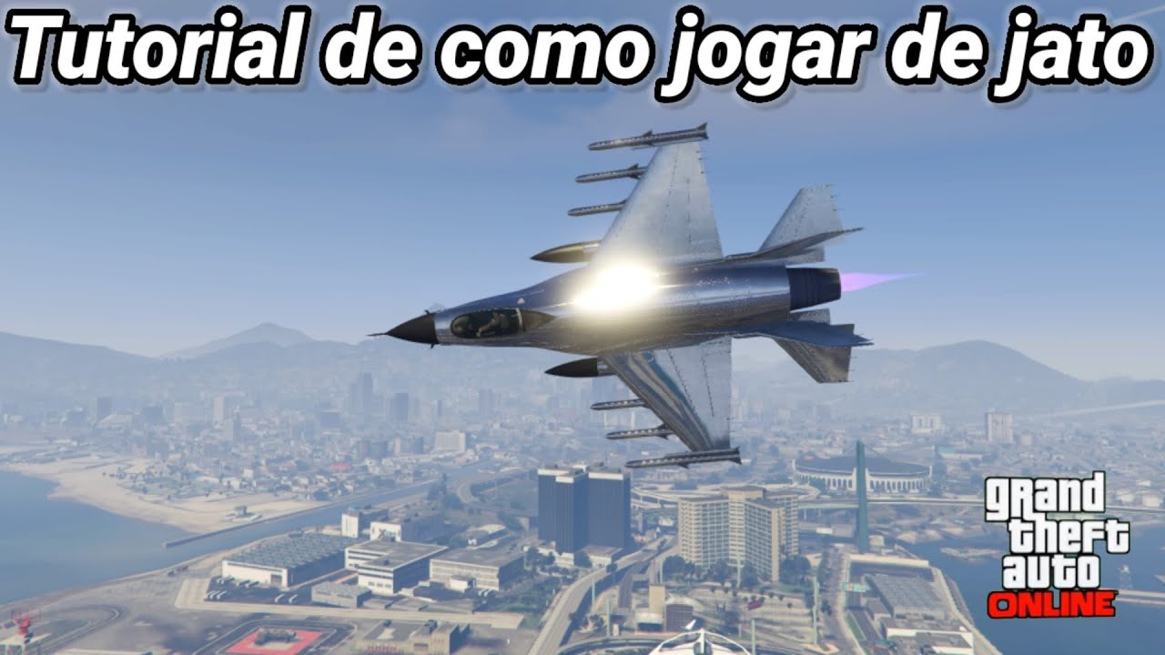 Como jogar melhor de jato (gta 5)