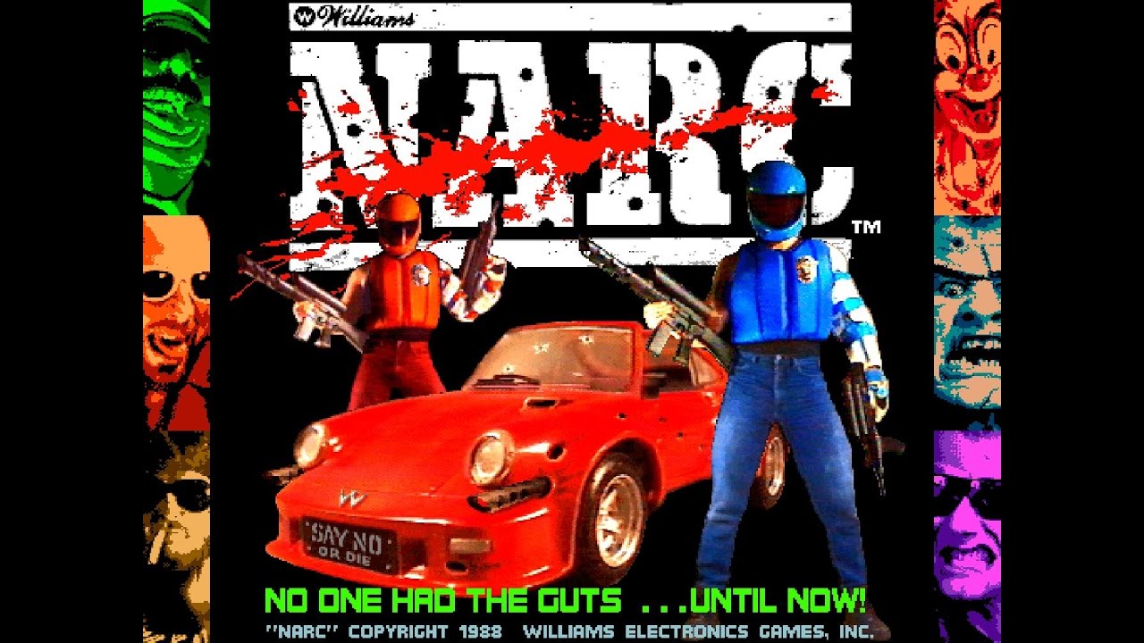 NARC Arcade 1CC High Score - 6,388,550 (60 FPS)