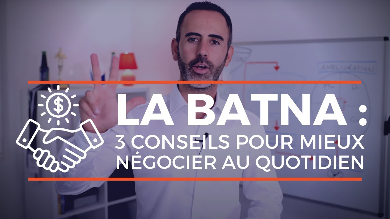 Qu'est ce que la BATNA en négociation (MESORE) ?