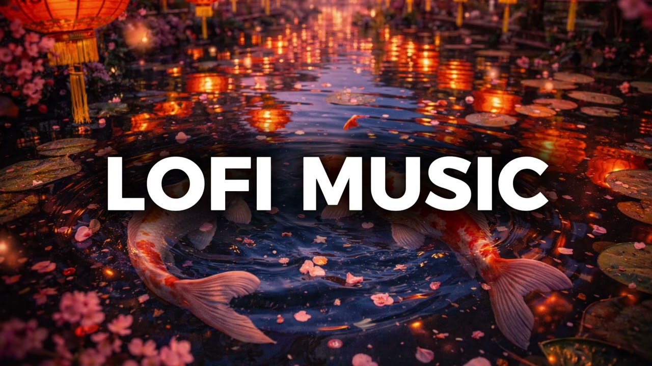 You're not weak just need rest🩹🎐1 hour calm water/Lo-fi for study, relaxing music