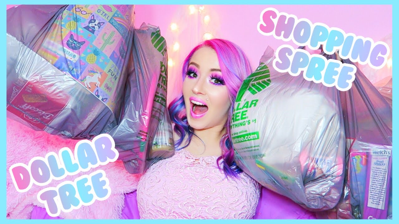 Buying Myself Everything I Want... DOLLAR TREE SHOPPING SPREE!