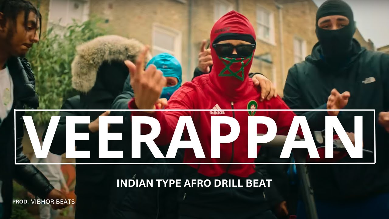(FREE) Indian Drill Type Beat | AFRO DRILL X HAZEY X BENZZ TYPE BEAT | Indian Rap Beat - "VEERAPPAN"