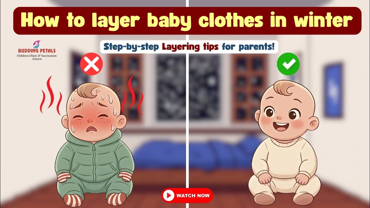 How to Dress Your Baby in Winter ❄️ | Proper Layering Tips for Babies | Baby Winter Care