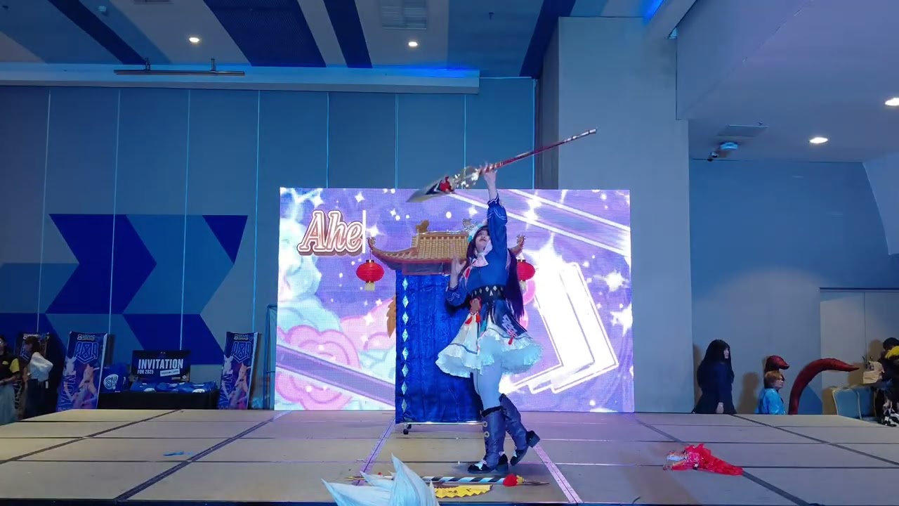 Yunjin Genshin Impact Cosplay Skit Performance - Pop-X Bacolod 2025 - by TAKI Cosplay タキ