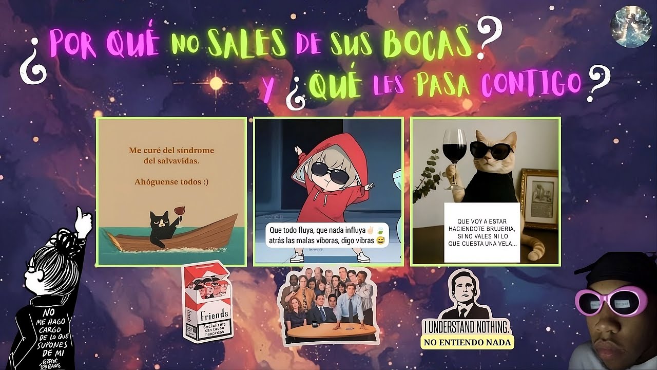 ¿POR QUÉ NO SALES De Sus BOCAS? y ¿QUÉ Les Pasa CONTIGO?🔮Tarot Interactivo🔮