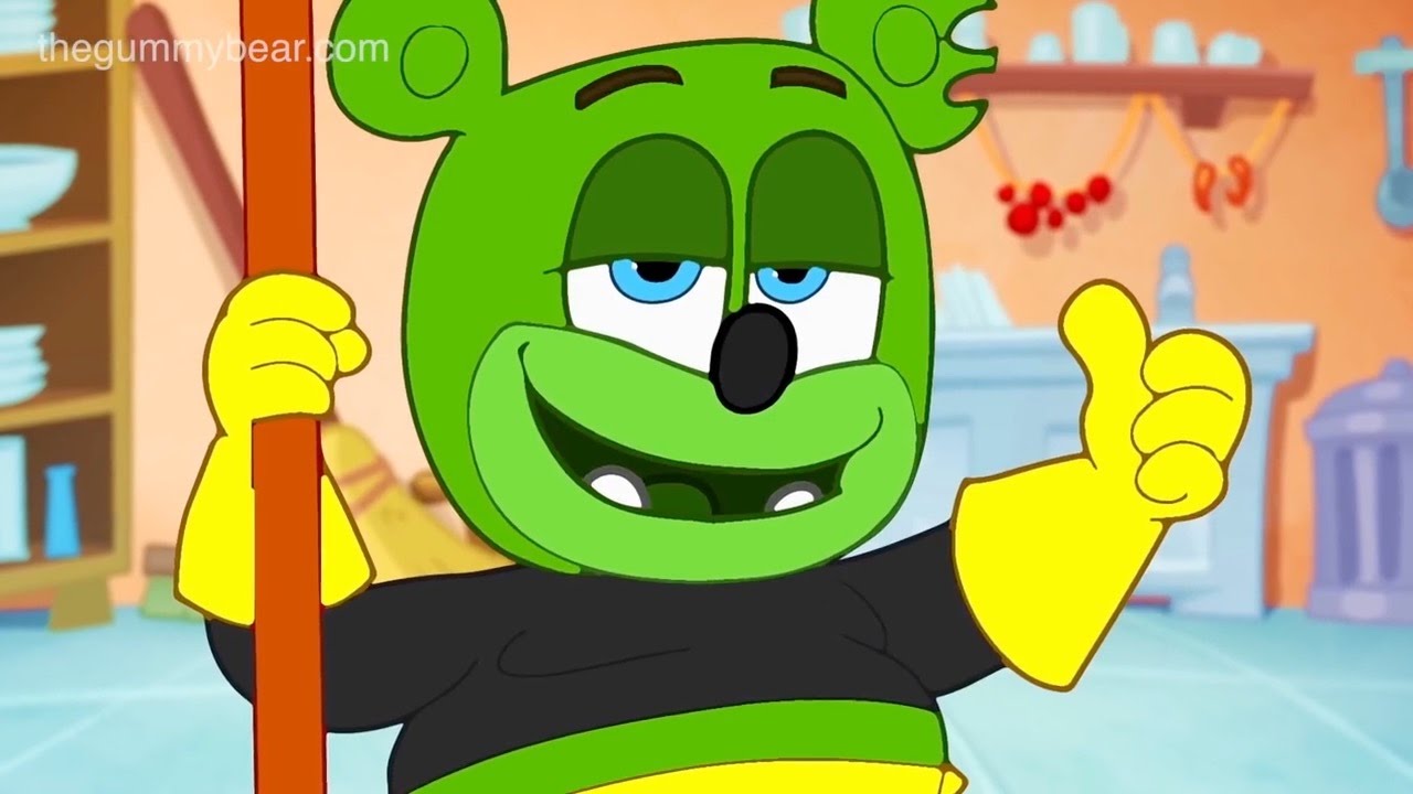 Gummib&auml;r BACKWARDS Gummy Ninja Gummybear Song Effects