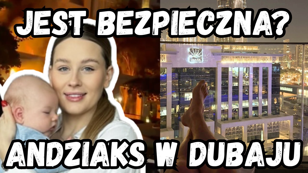 ANDZIAKS Z RODZINĄ JEST NADAL W DUBAJU ⁉️ SĄ BEZPIECZNI W HOTELU ⁉️ NIE MA PANIKI ⁉️
