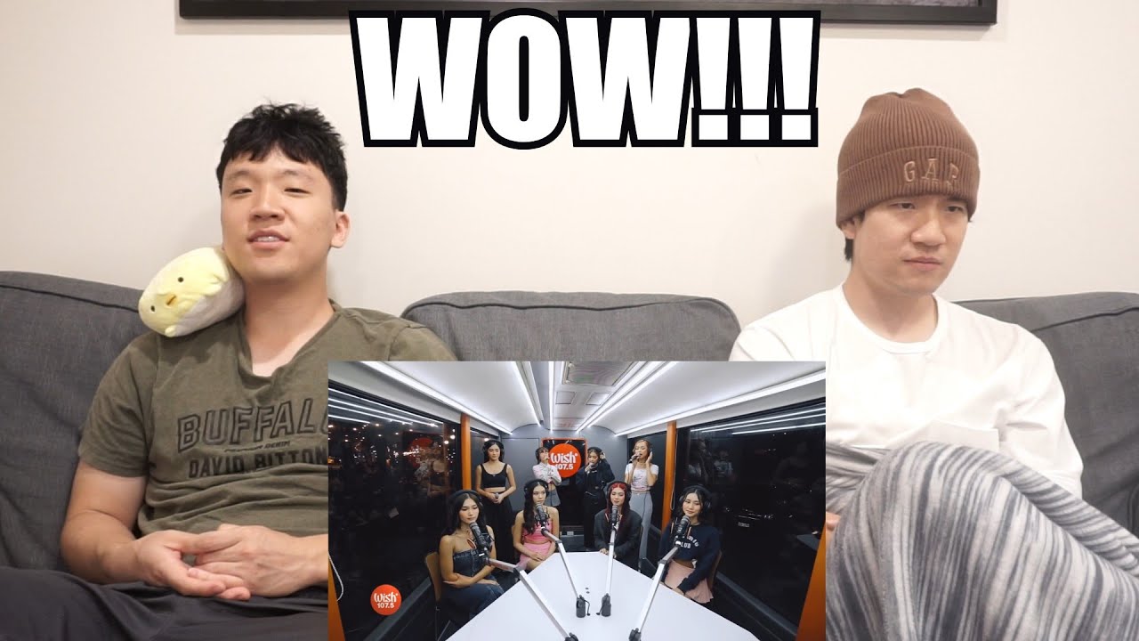FIRST TIME REACTING TO BINI performs 