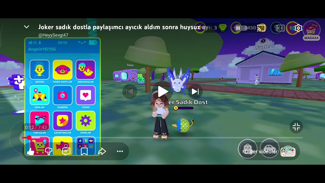 Bugün soru ve cevap videosu yaptım