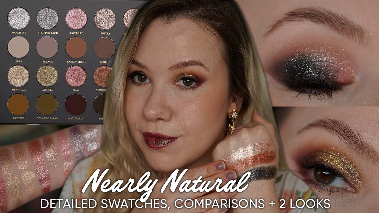 Glaminatrix Nearly Natural Palette | Detailed swatches, comparisons and 2 looks