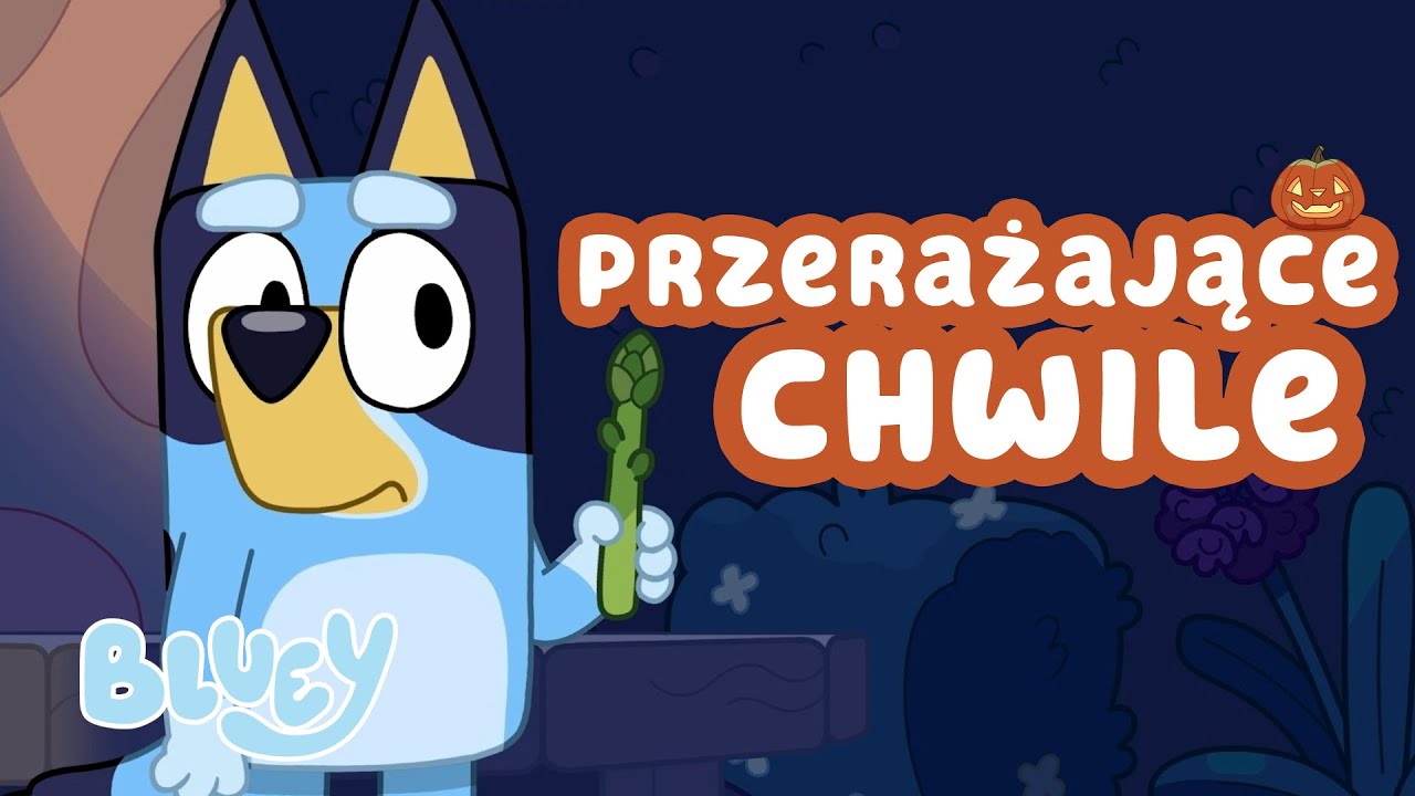 Straszna zabawa z Bluey i przyjaciółmi! 💙🦇 | Blue - oficjalny polski kanał