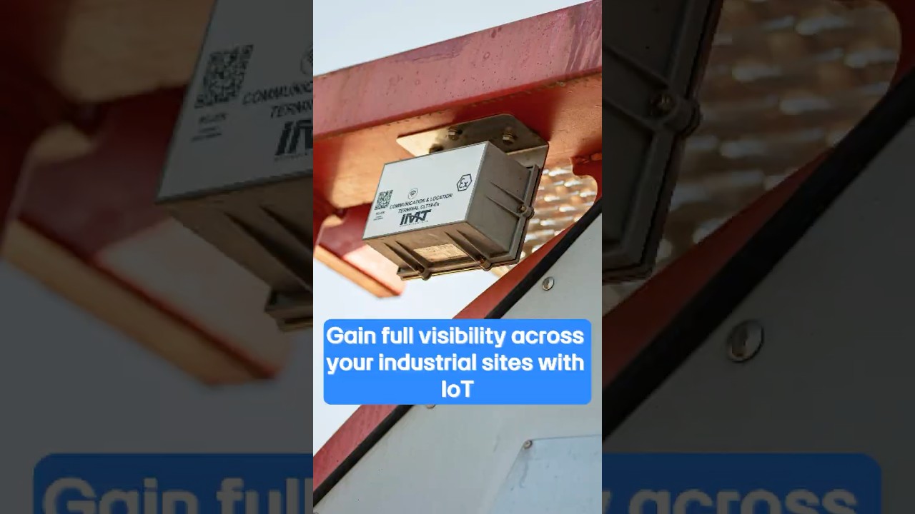 Gain full visibility across your industrial sites with IoT