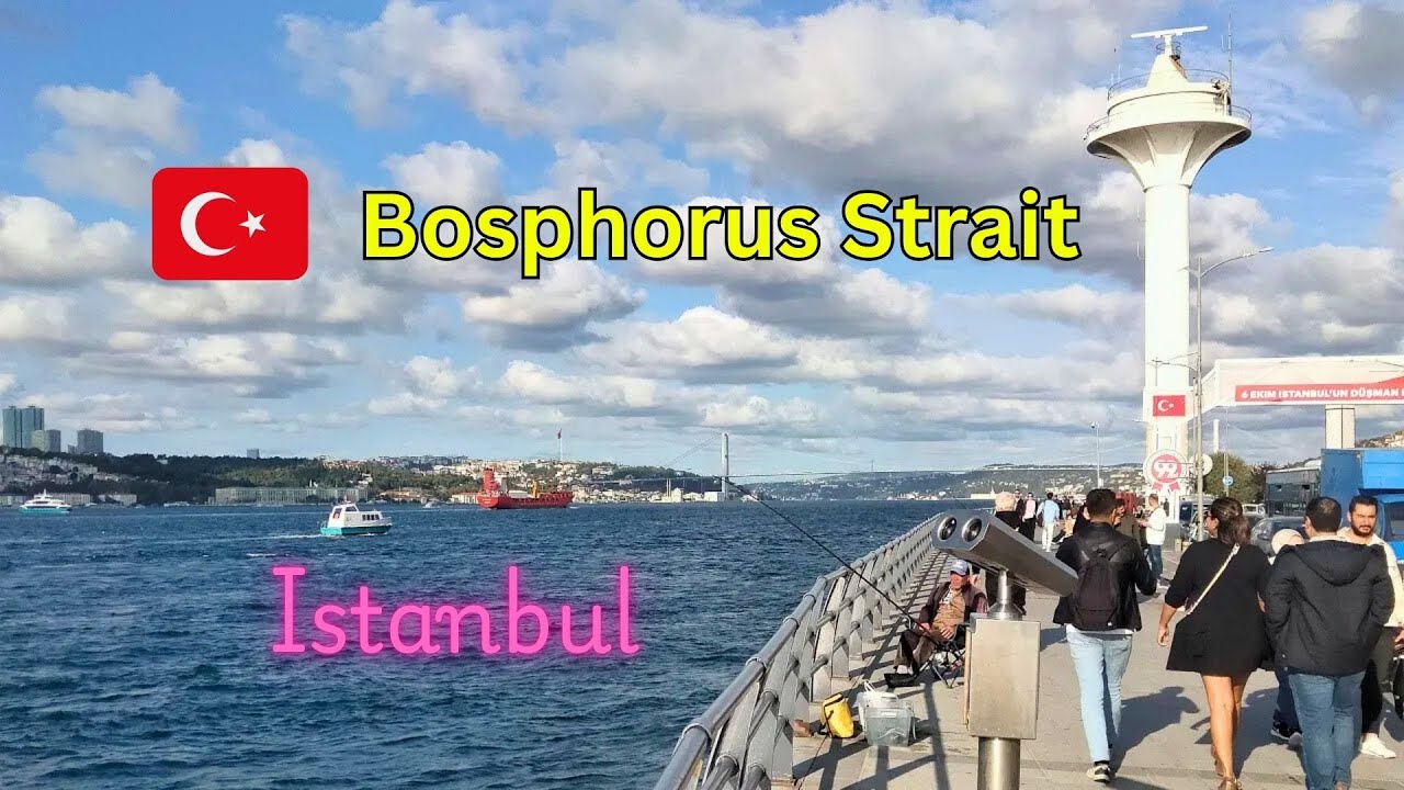 Where Asia Meets Europe | Walking Along the Bosporus Strait in Üsküdar, Istanbul