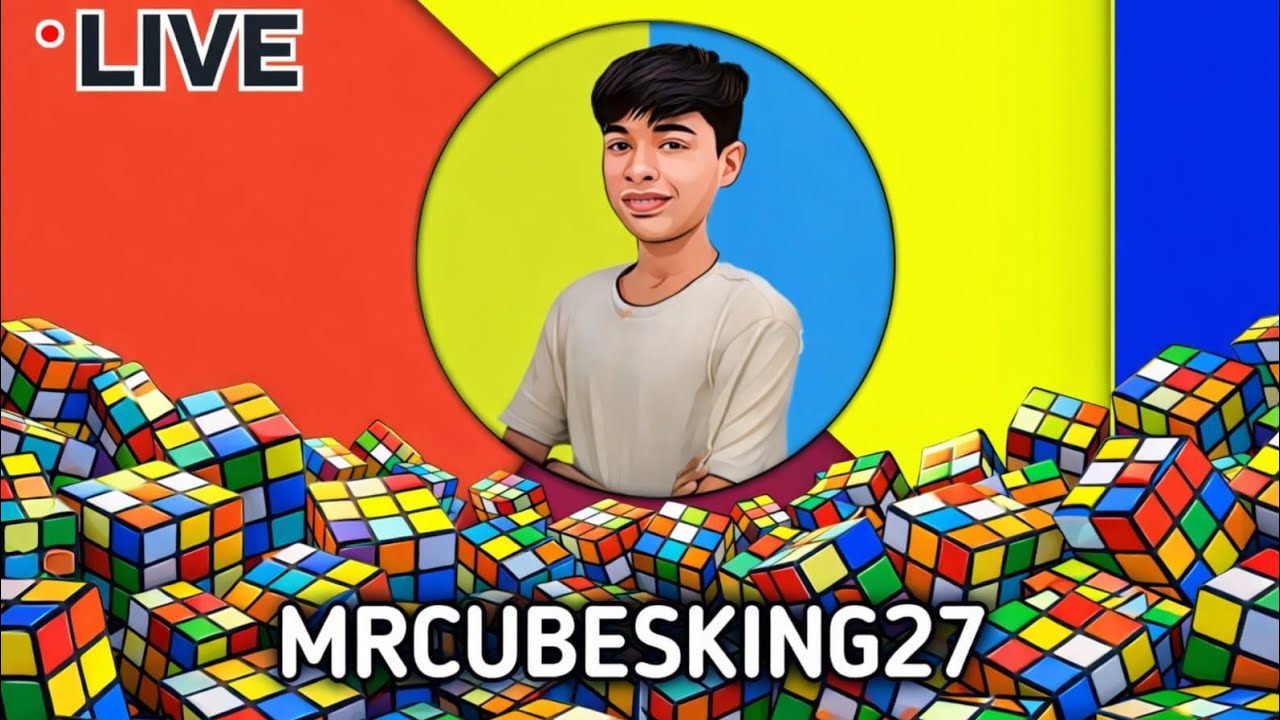 LIVE 🔴 COME BACK 😱 CHALLENGE CUBE ART FLAG 🏳️