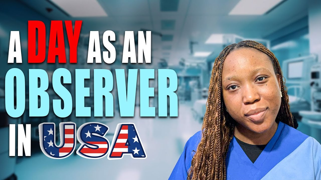 Observership experience in USA| A day in my life