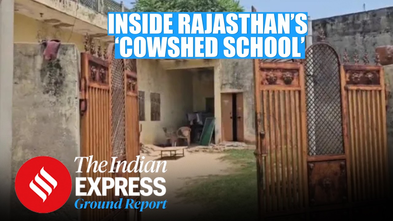 Rajasthan School Row: What Did Indian Express Find Inside the &lsquo;Cowshed&rsquo;?
