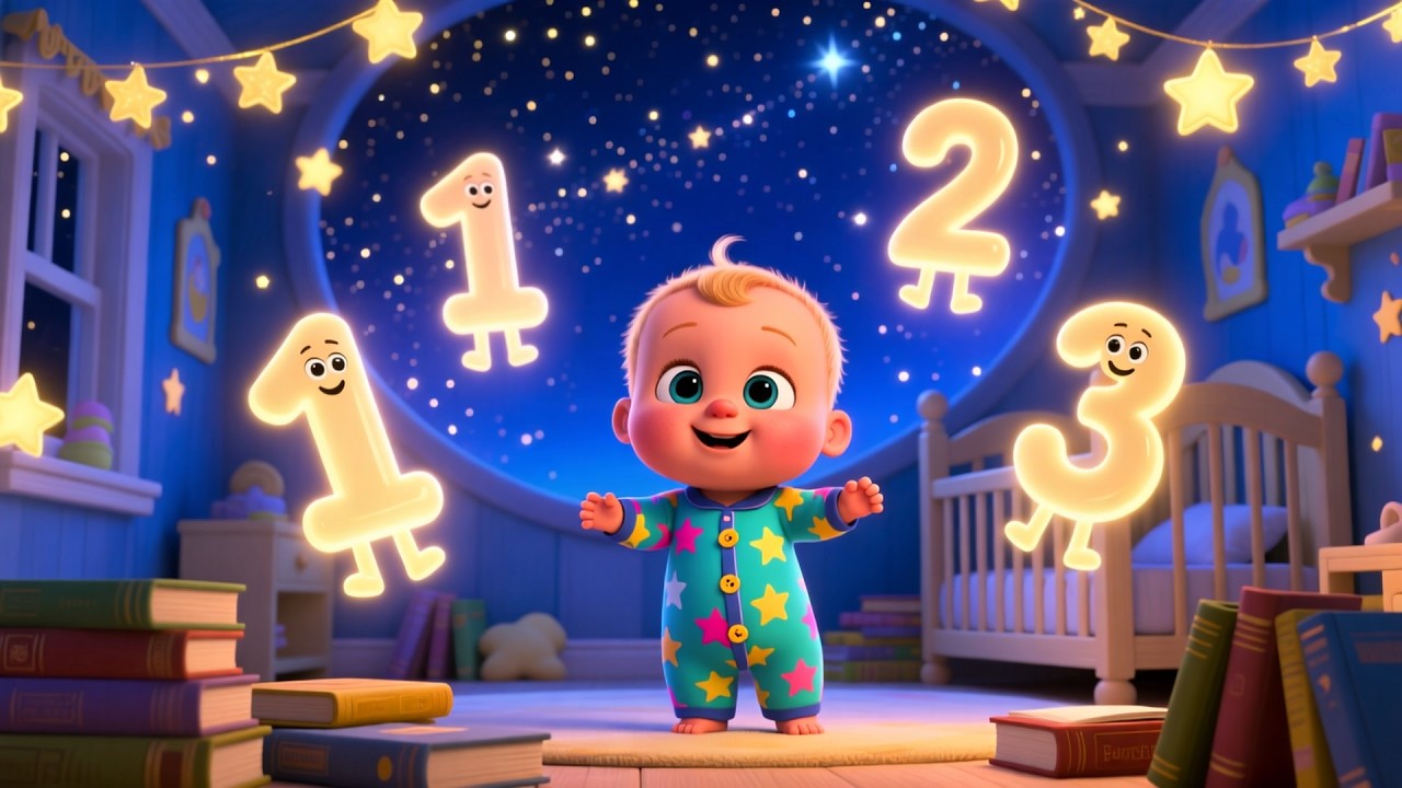 Twinkle Studytime 123 ✨📚 | Fun Counting Song for Kids | Numbers Learning Rhyme