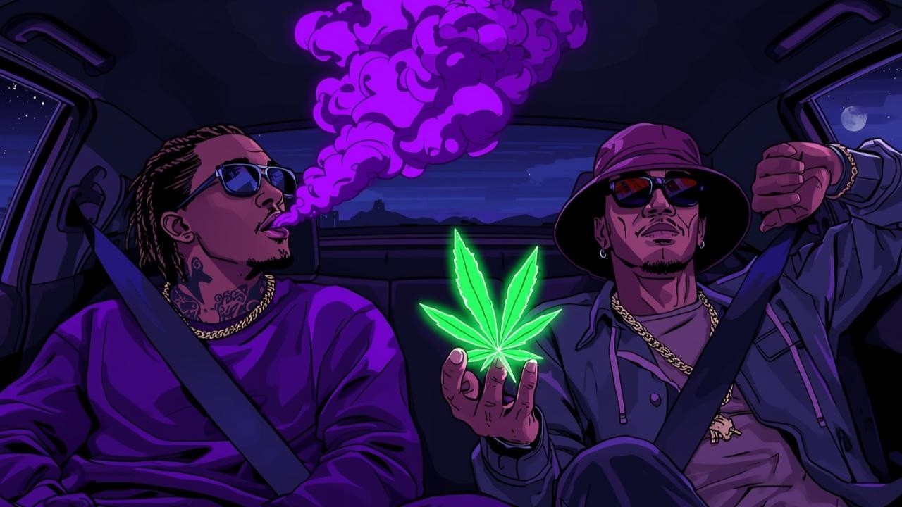 🏆 Just Riding Around 🚗 OG West Coast Chill Rap | 420 Vibes • Cruise Music