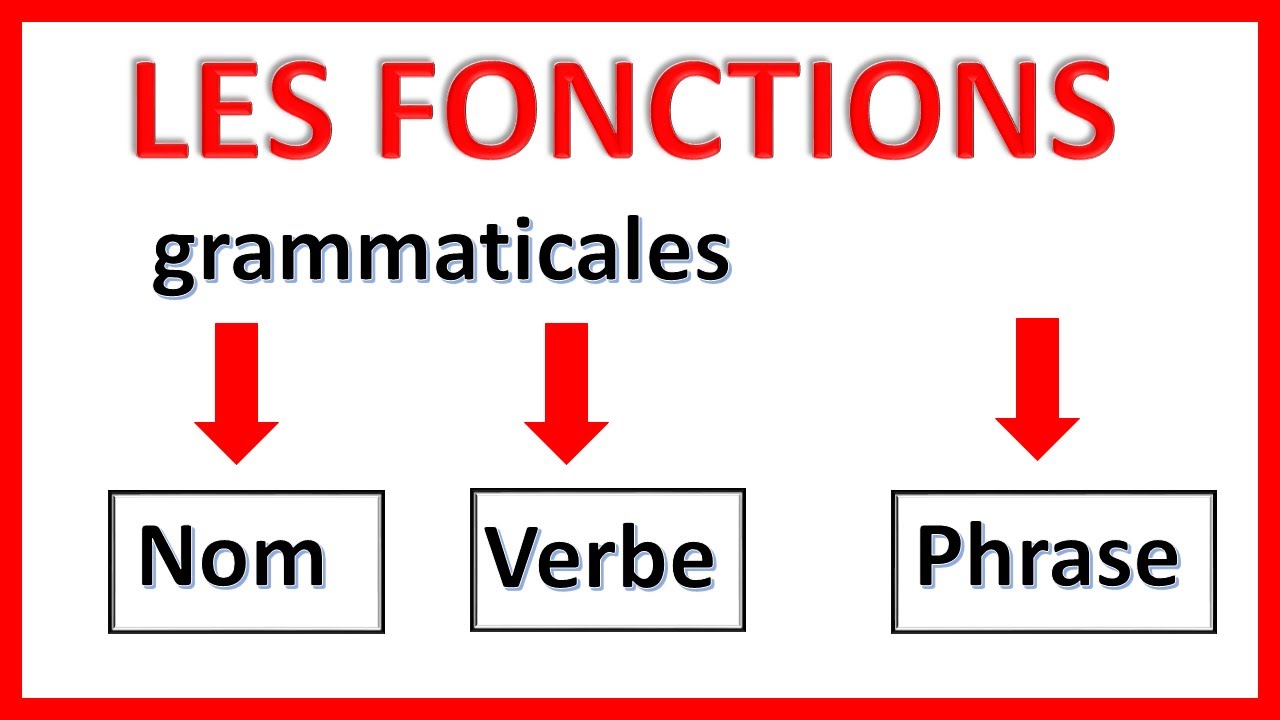 Les FONCTIONS grammaticales : 👨‍🎓 les apprendre facilement   المكملات الظرفية  بالفرنسية ✅