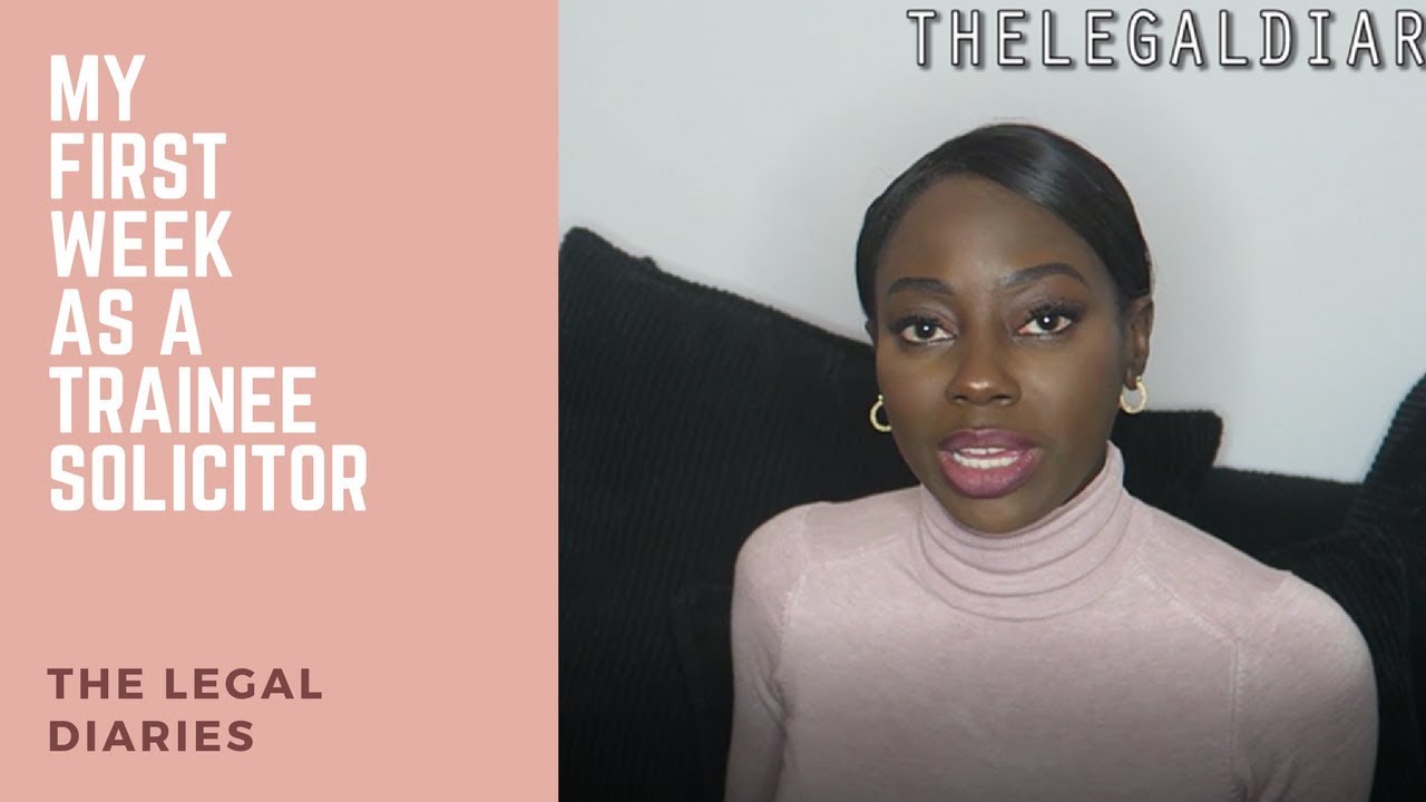 My first week as a trainee solicitor | The legal diaries