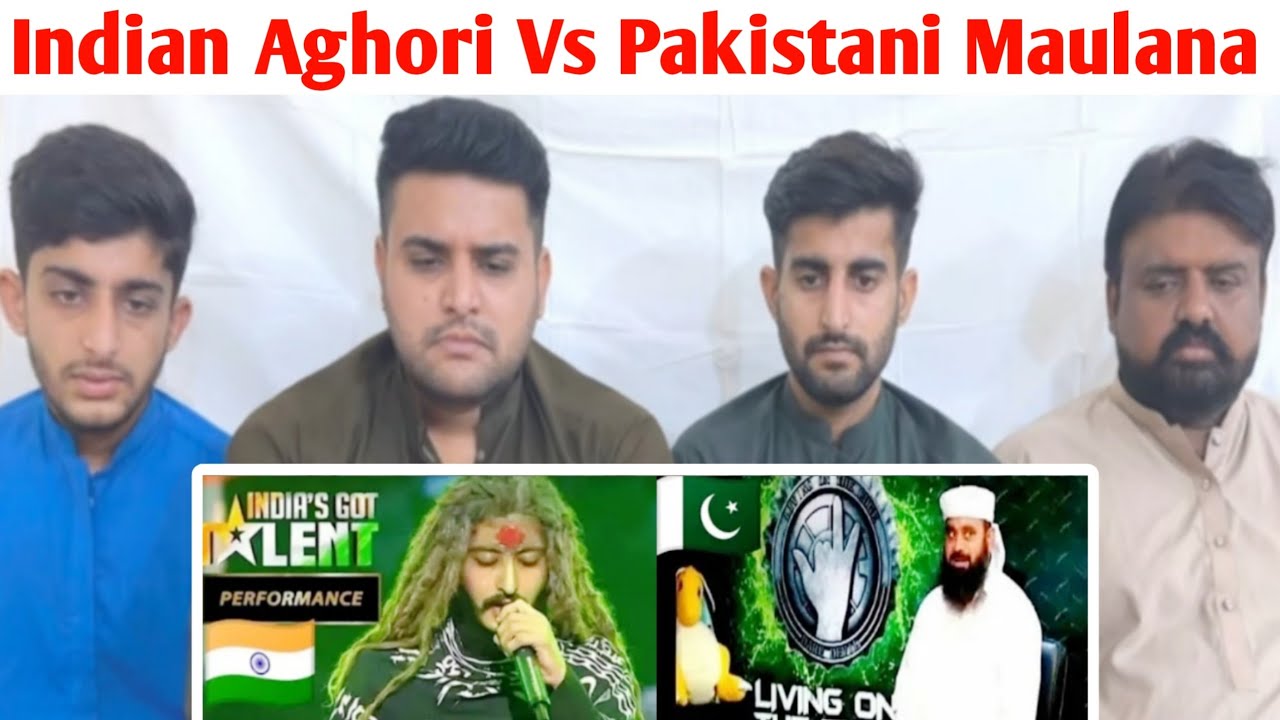 Pakistani Reaction On Indian Aghori Vs Pakistani Maulana Talent 🥵🔥