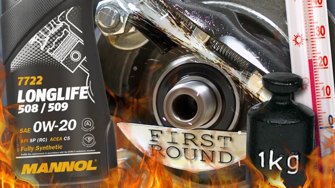Mannol O.E.M.  508 509 0W20 Jak skutecznie olej chroni silnik? 100&deg;C
