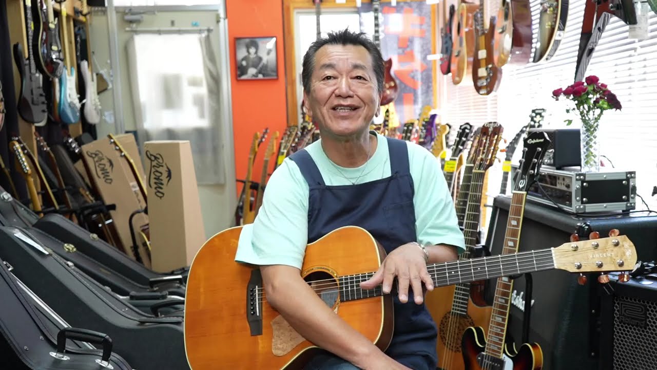 K yairi VINCENT VF-30 Blues  2021年製　新品同様！