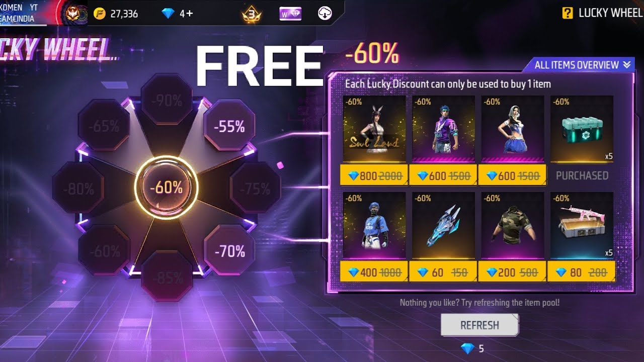 FINALLY I GOT ALL ITEMS IN NEW LUCKY WHEEL EVENT IN INDONESIA SARVER 🇮🇩🔥
