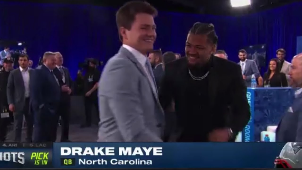 Patriots Draft Drake Maye With The 3rd Pick | 2024 NFL Draft