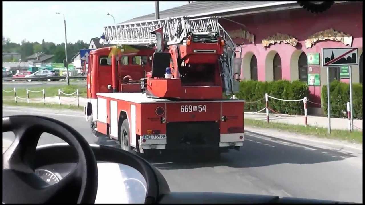 Straż pożarna: Pluton OSP Łomianki alarmowo na ćwiczenia.