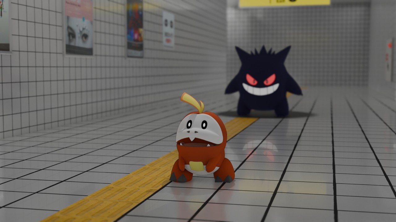 8番出口に迷い込んだホゲータ【ポケモンSV】