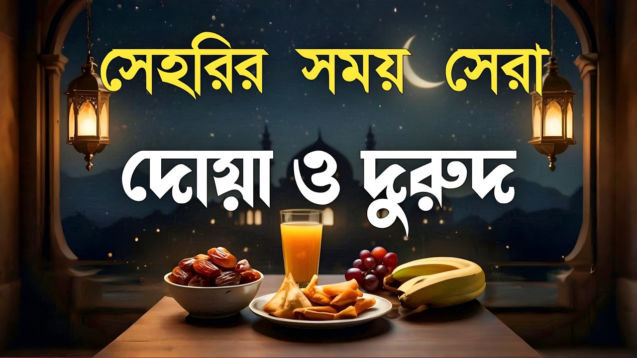 সেহরির নূরানি সময় | দোয়া, দরুদ ও সুমধুর কুরআন তিলাওয়াত | Dua, Durood & Spiritual Quran Recitation