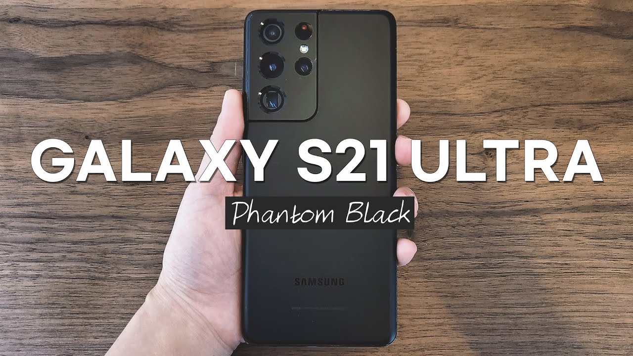 무광 블랙의 멋 폭발 갤럭시 S21 울트라 팬텀 블랙 S21 Ultra 리뷰 + To Go 서비스