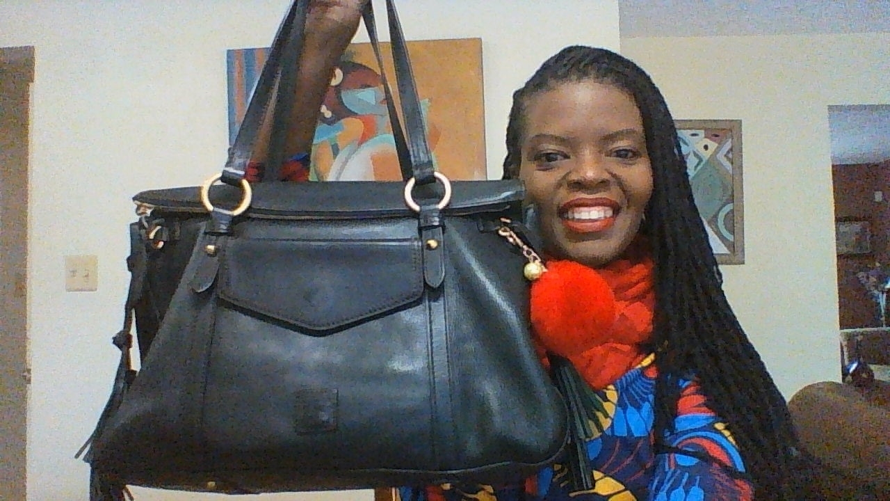 Dooney & Bourke Florentine Smith Black bag