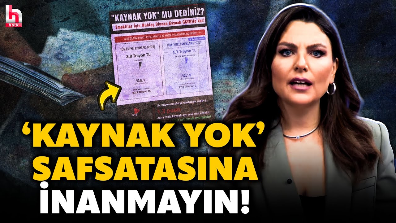 EMEKLİLER İÇİN 'KAYNAK YOK' YALANI ÇÖKTÜ! Bu grafik her şeyi ortaya koydu! Ece Üner değerlendirdi!