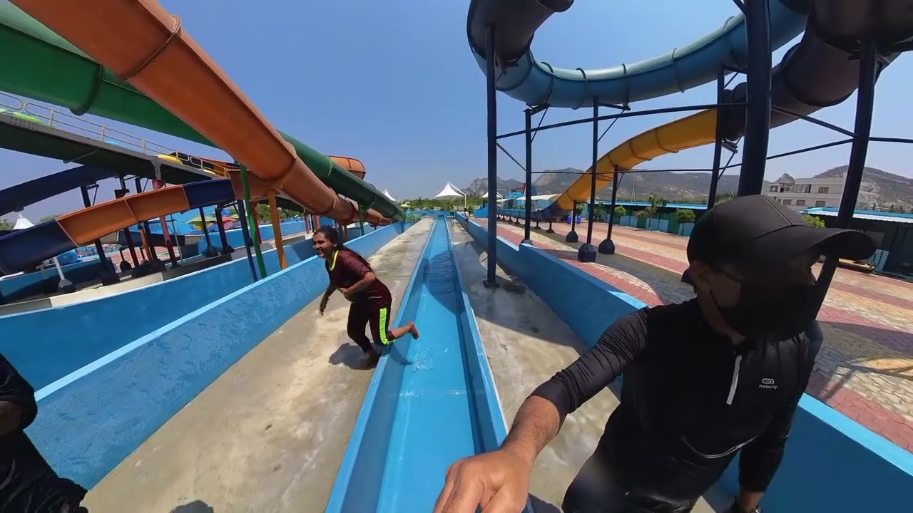Bluland Water Park Tirupati #waterpark #waterslide
