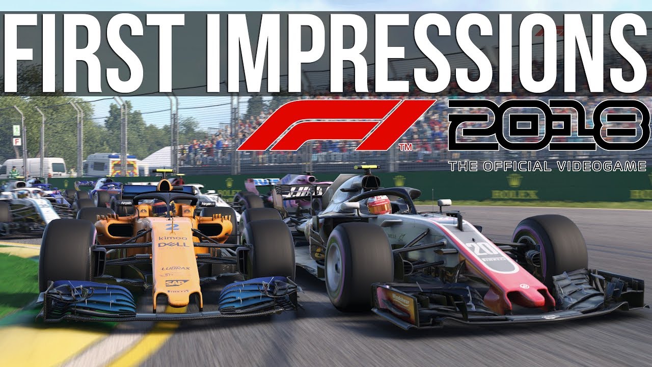 F1 2018 First Impressions - Does It Drive Like A Sim?