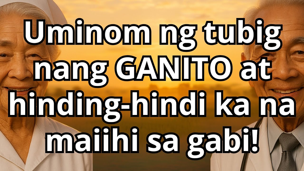 Nagulat ang Doktor: Uminom ng Tubig Gaya ng Matatandang Hapon Para Matulog Nang Mahimbing