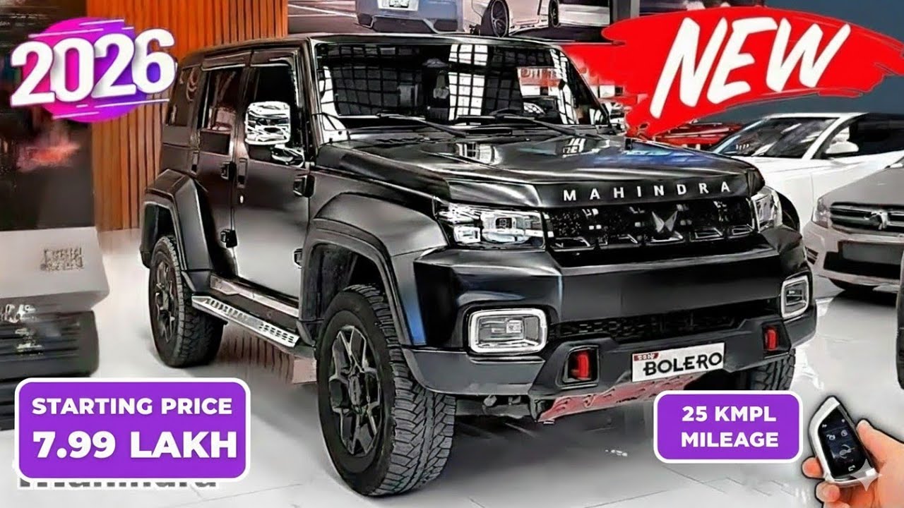 Mahindra Bolero 2026 Full Review 🔥 Price, Launch Date, Features, Engine & Mileage | New Bolero 2026