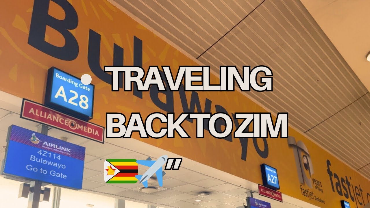 UK to Zimbabwe 🇿🇼 | Travel Vlog
