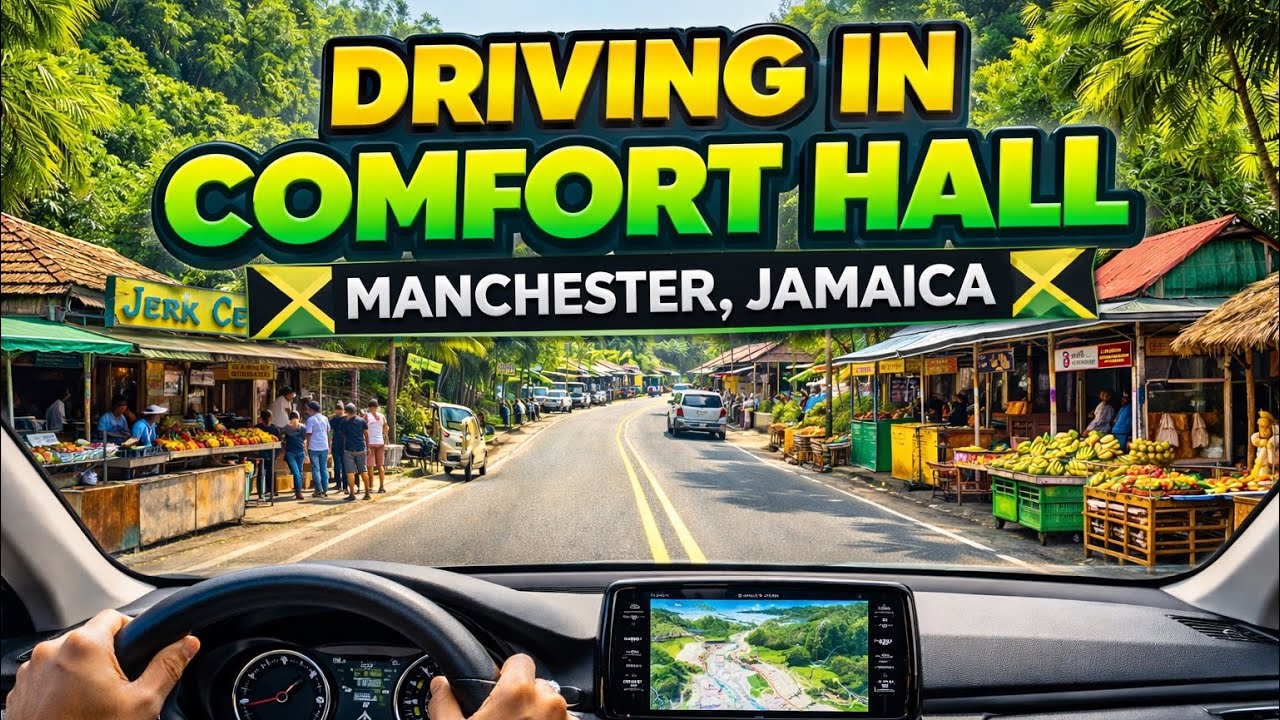 “Comfort Hall, Manchester 🇯🇲 | A Real Jamaican Village Tour”