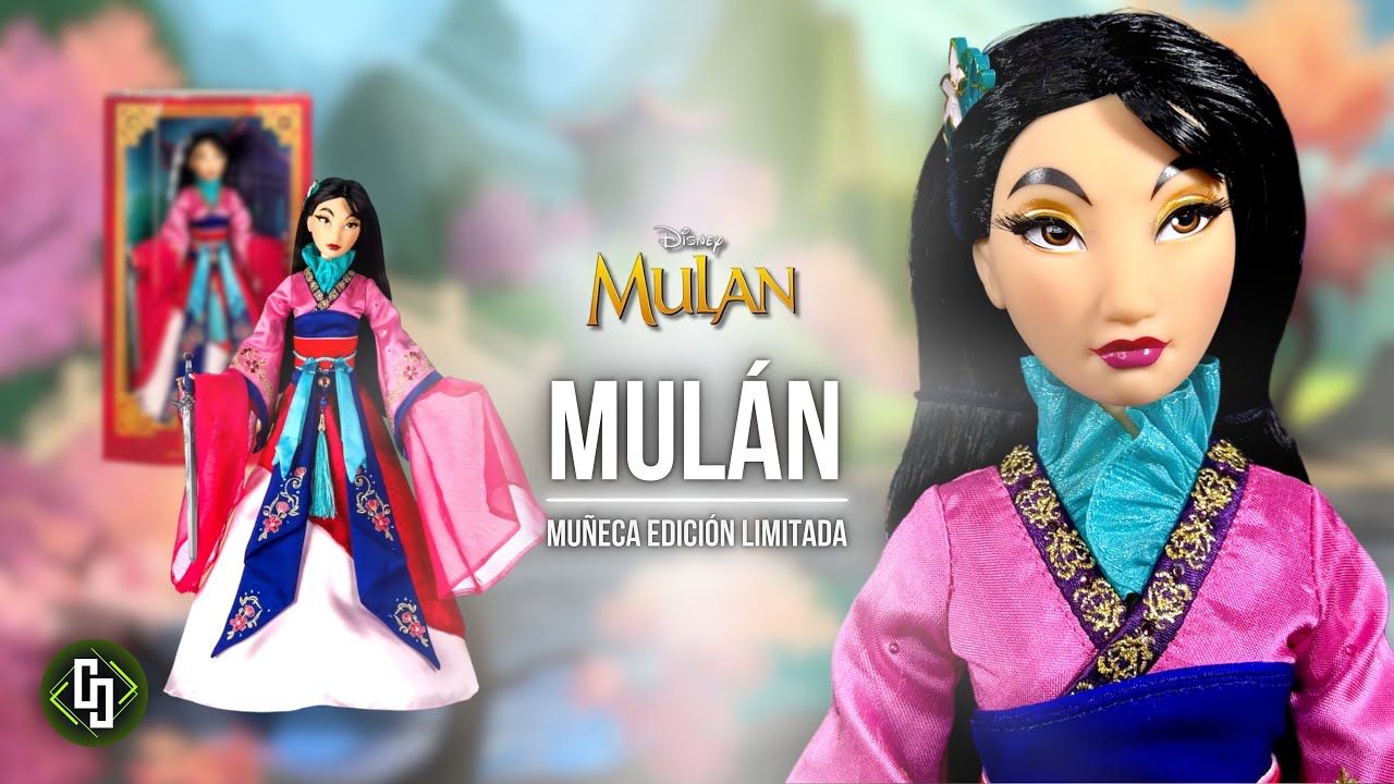 Mulán - Disney's Mulan Muñeca Edición Limitada 16'' - Disney Store - 2023
