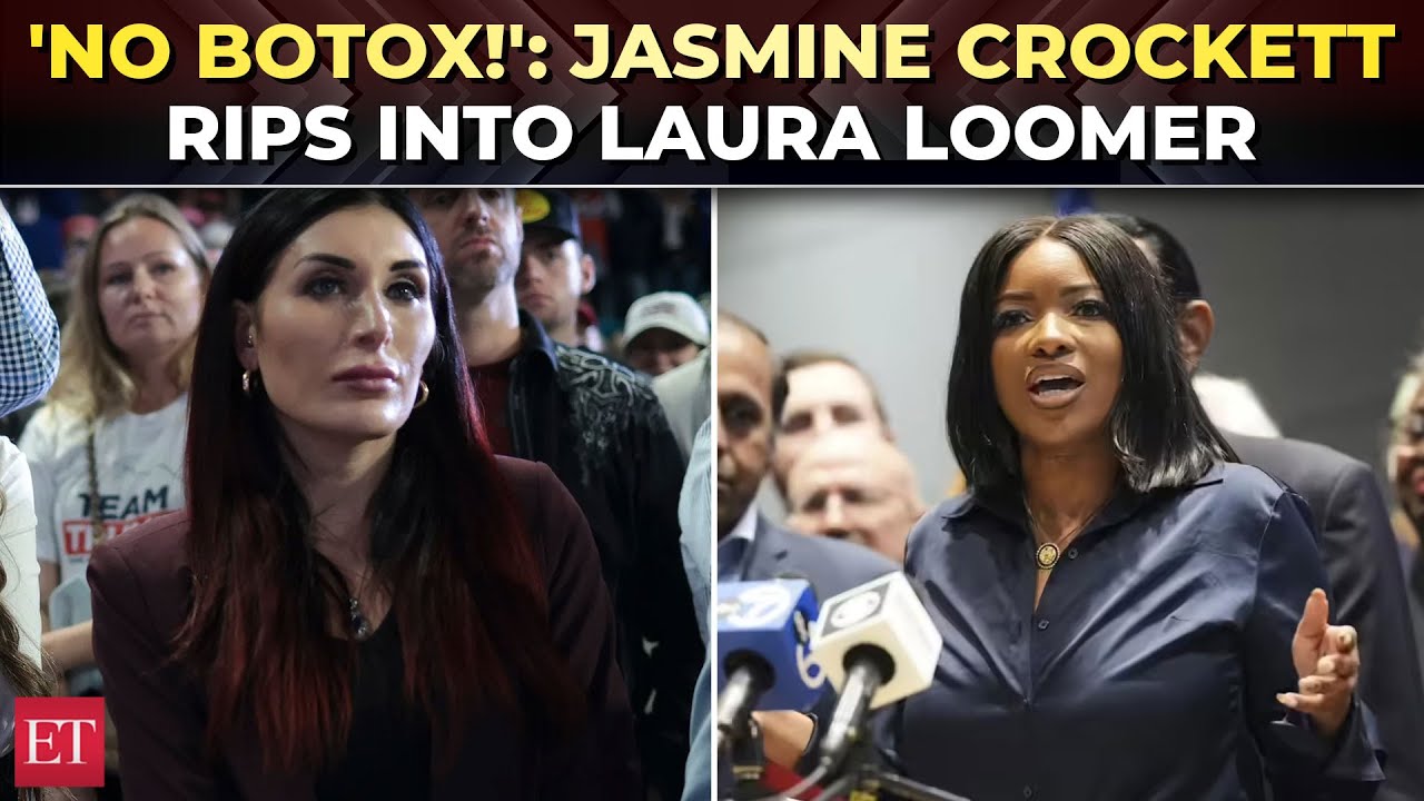 'I am 12 years older...': Jasmine Crockett clashes with Laura Loomer over racist attack