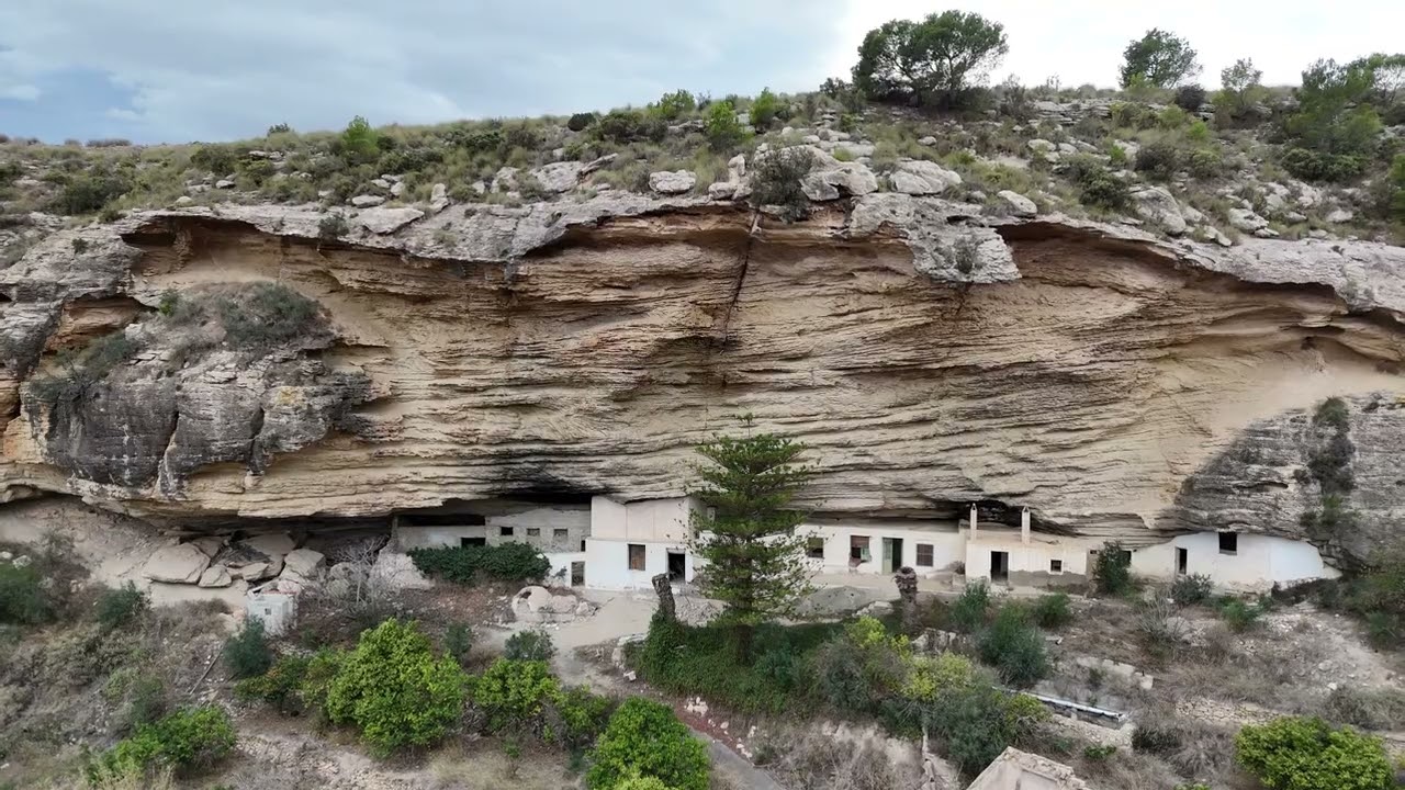 Casas de cuevas. Cave houses. Mula close to Murcia, Spain