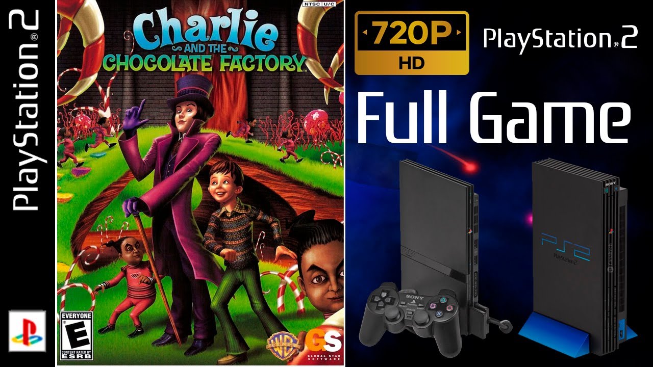 Charlie and the Chocolate Factory - Story 100% - Full Game Walkthrough / Longplay (PS2) HD, 60fps
