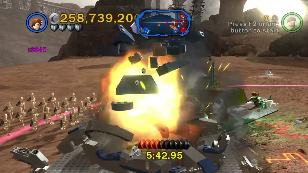 LEGO STAR WARS 3: THE CLONE WARS - REPUBLIC ASSAULT MISSIONS - RYLOTH